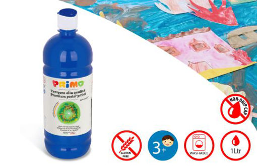 Picture of PRIMO 1000ML POSTER PAINT BLUE ULTRAMARINE